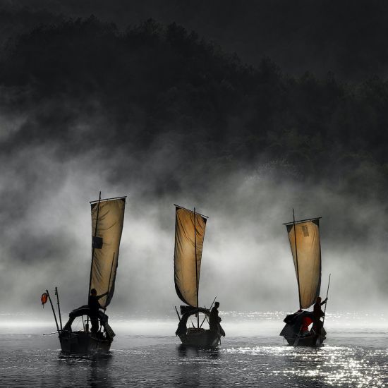 Foggy Lake 