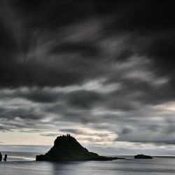 Stormy Landscape  Faroe Island 